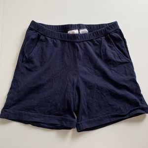 Hanna Andersson Size 160 Navy Free Time Shorts
